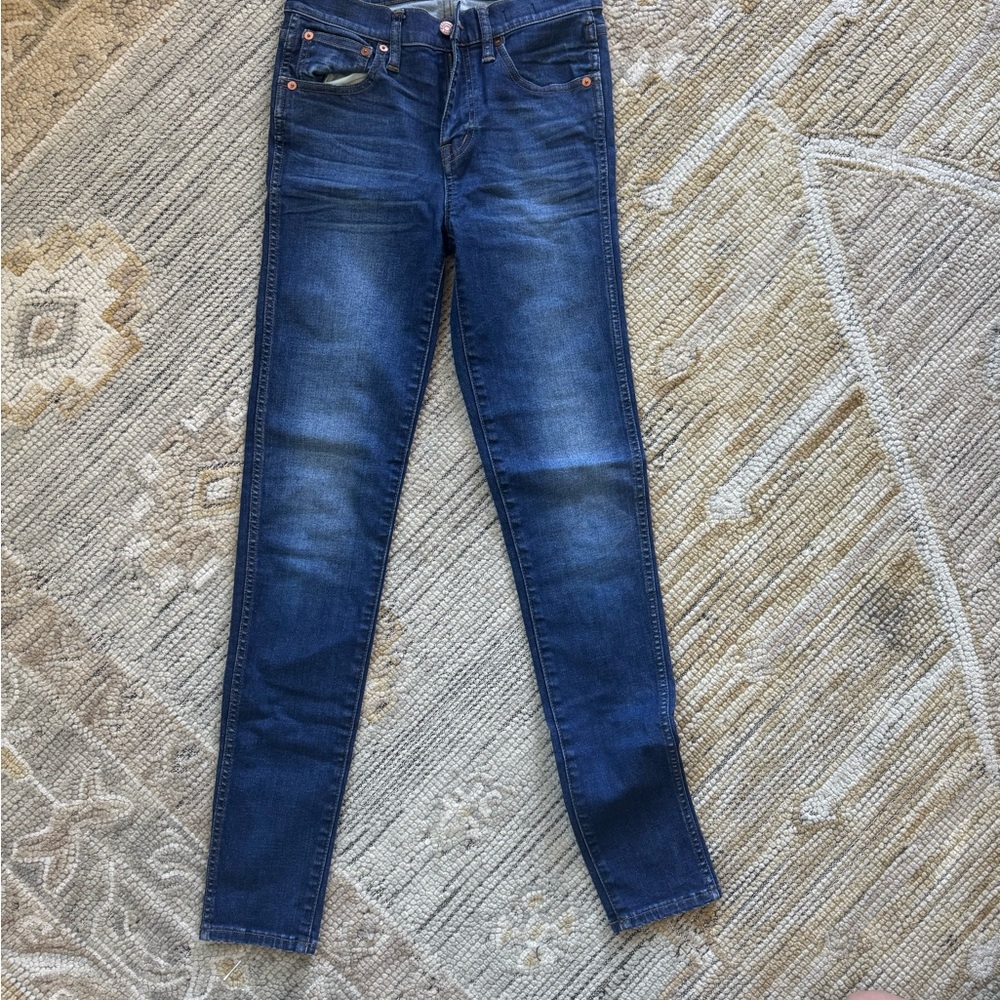 Madewell Skinny 9” High Rise Jeans - Size 26T